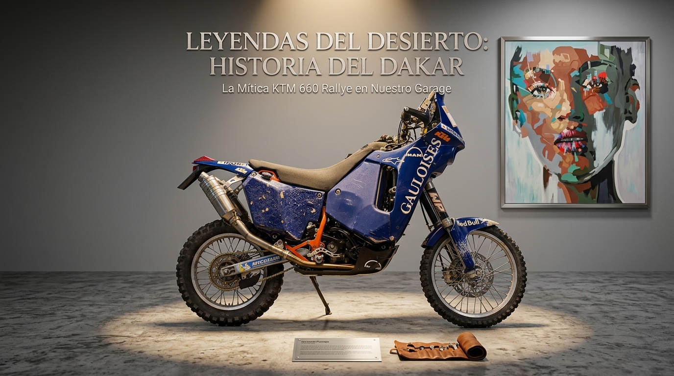 Leyendas del Desierto: Del Mito del París-Dakar a la Implacable KTM 660 Rallye